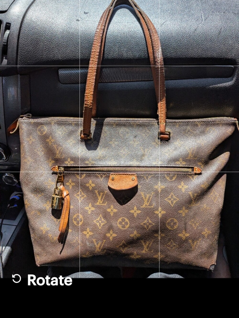 Vintage Louis Vuitton Large Purse Iena - Picture 10 of 13